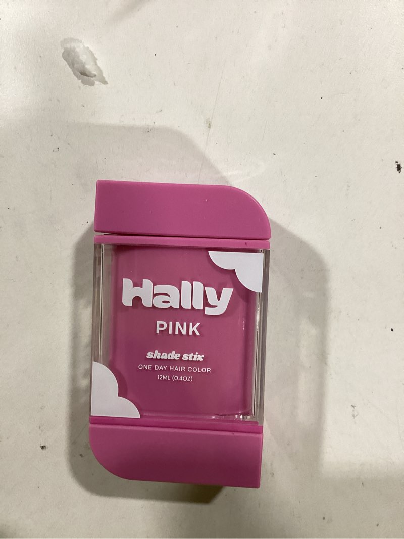 Hally Hair Temporary Hair Color, Shade Stix (Pink) - Hair Makeup Accessories for Kids, Teens & Adult