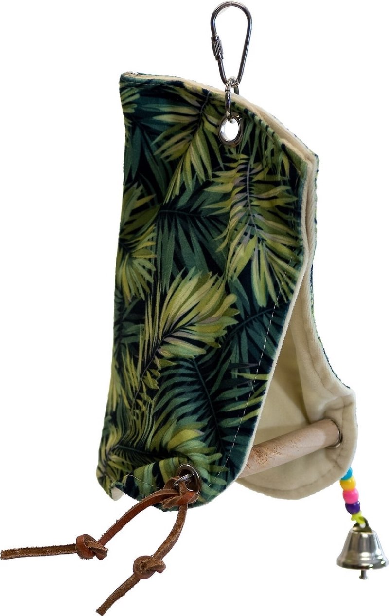 Caitec Featherland Paradise Bird Perch Hut Bird Toy