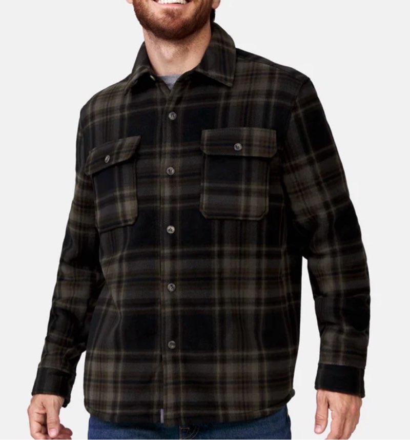 Men's Chill Out Fleece Shirt Jacket XL