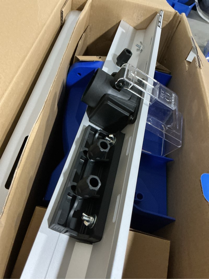 Condition photo showing As Is for kobalt 1/4-in and 1/2-in 12 -amp 2 -hp variable speed fixed router