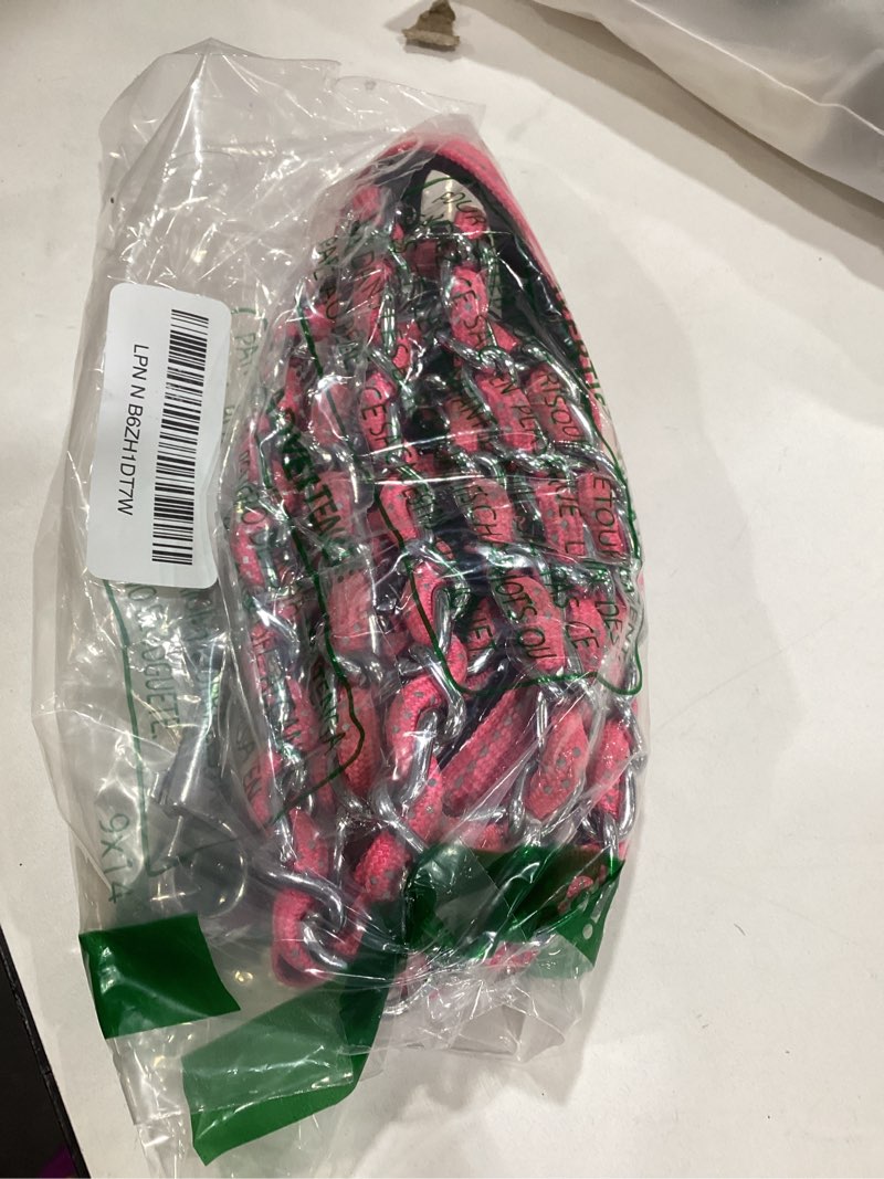Condition photo showing Good Condition for HOMIMP Chew Proof Dog Leash for Medium Large Dogs, Reflective 6 FT Heavy Duty Metal Chain Dog Leashes with Soft Padded Handle, Anti Bite Durable Rope Leashes for Pitbull, Non Chewable Pink 6FT 3.5mm (medium & large dogs )