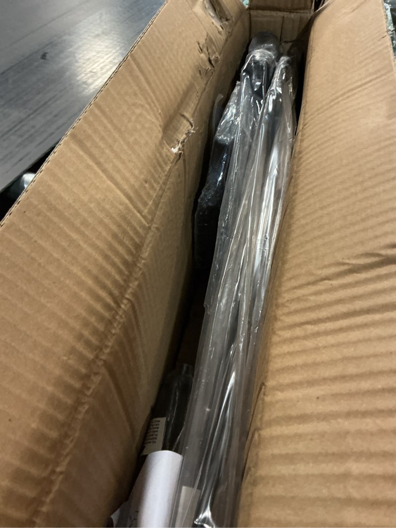 Condition photo showing New/Like New for GameXcel 5PC Fireplace Tools Set - Fireplace Accessories Tool Set with Stand - 32" Wrought Iron Heavy Duty - Indoor Outdoor Fire Pit Wood Stove Hearth - Poker Tongs Shovel Brush - Black