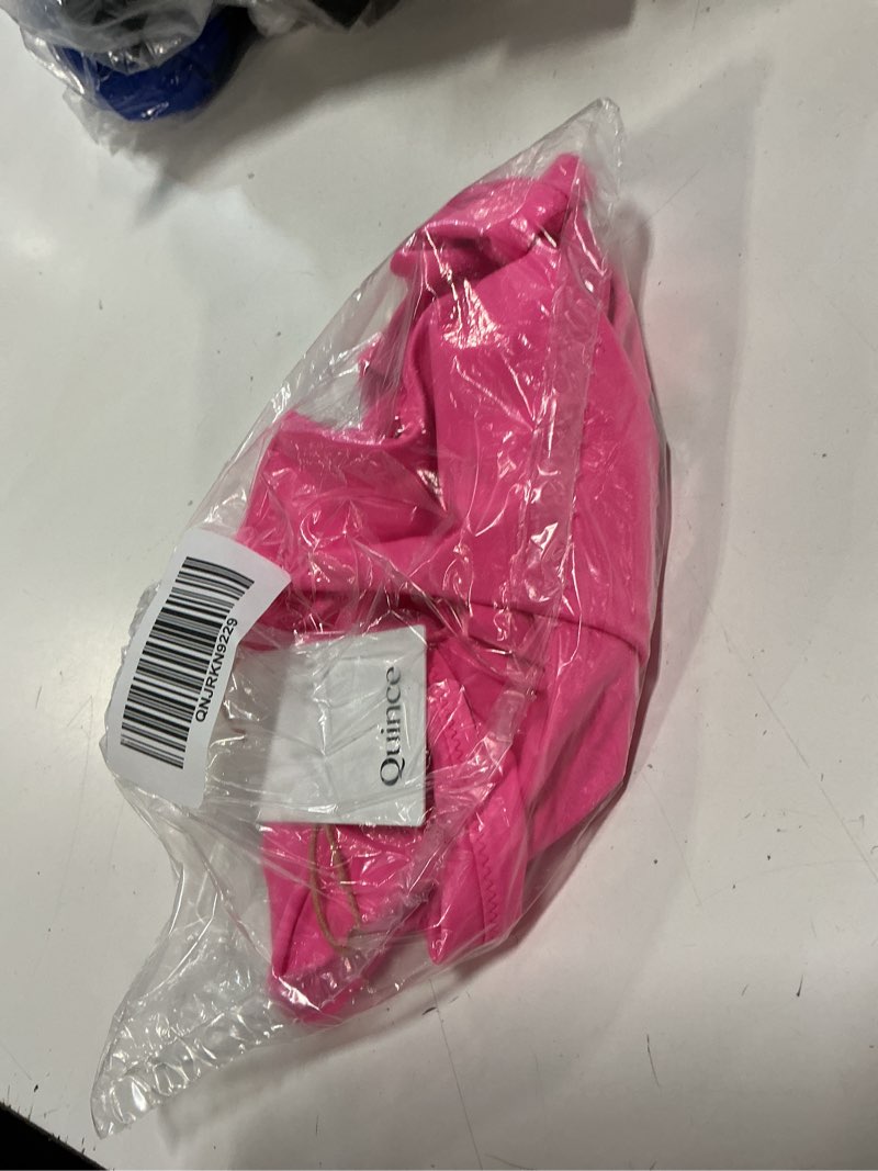 Condition photo showing Good Condition for italian high-rise bikini bottom, l, bubblegum pink