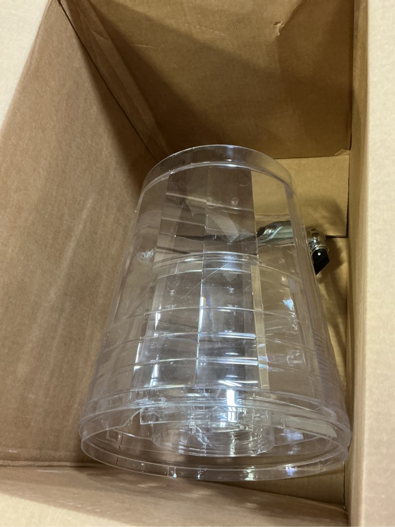 Condition photo showing As Is for Creativeware 3-Gallon Beverage Dispenser- Poly Prop Beverage Dispenser, Clear