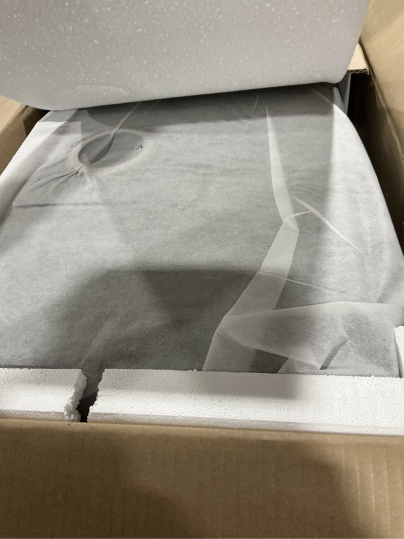 Condition photo showing Good Condition for Undermount Kitchen Sinks, 24" Black-Grey Single Bowl KitchenSinks,16 Gauge Stainless Steel Nano Black Sink with Accessories for Workstation, Prep Kitchen, Bar Sink of Countertop/Drop-in 24x18" 24"(W)x18"(L)x9"(D) with Accessories