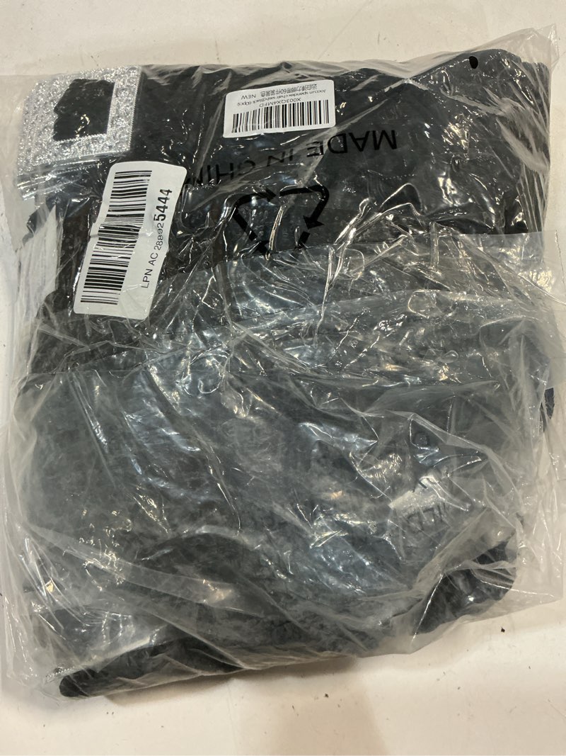 Condition photo showing Good Condition for joccun 60 pcs spandex chair sashes bows stretch chair cover band with buckle slider universal elastic chair ties for wedding banquet party event decoration (black) black 60 pack