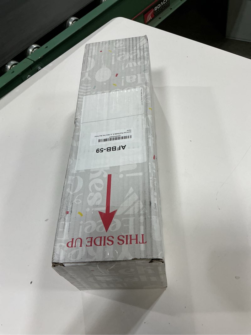 Condition photo showing New/Like New for Birthday Floral Bubble Box with Caramel White Chocolate Popcorn by Send A Cake, Ready to Gift, No Assembly Required - Unique Happy Birthday Gift for Women, Men, Sister, Mom, Dad, Best Friend