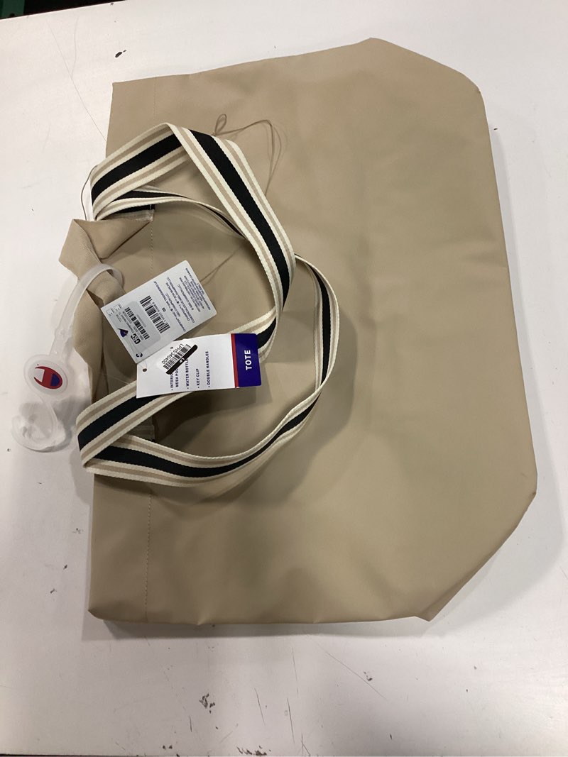 Condition photo showing New/Like New for champion harbor tote bag - beige