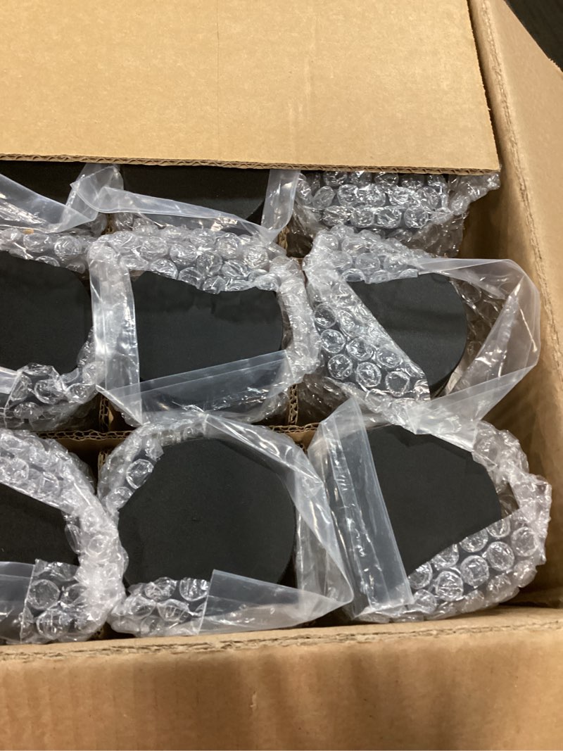 Condition photo showing New/Like New for 12 pack, 16 oz glass juice bottles with airtight lids, bonus 2 straws & perforated lids, reusable juicer, juicing bottle - clear drinking jars cups, water bottles, travel juice container, black caps black lids
