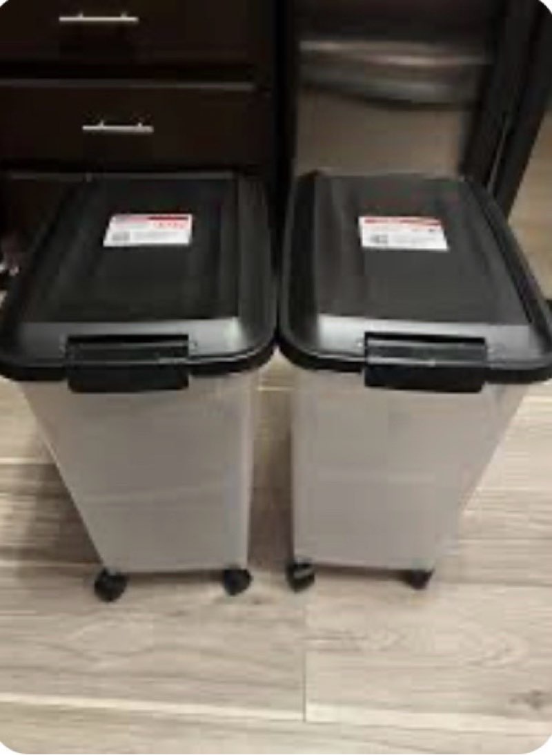 Best Dog Food Containers EIwichen Airtight Pet Food Set of 2