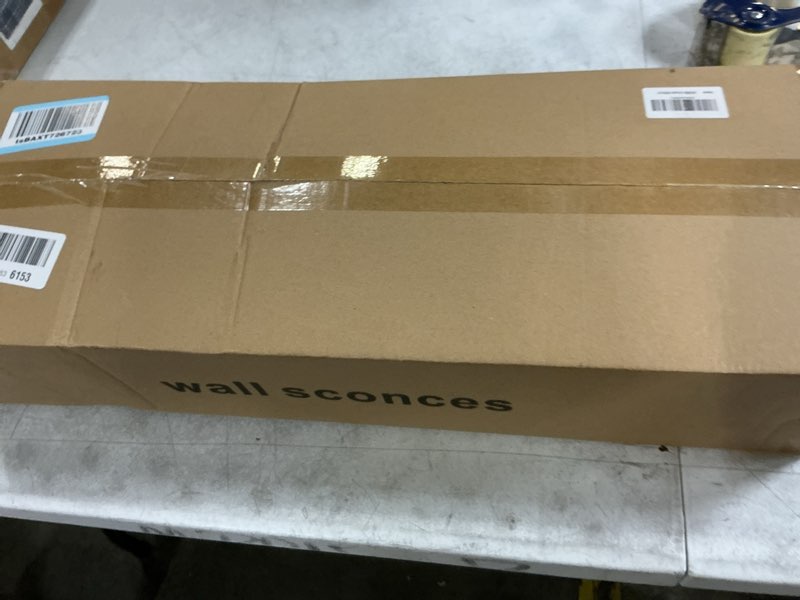 Condition photo showing New/Like New for hardwired picture light for wall, 24 inch modern brass dimmable frame light with adjustable swing arm, 3cct led art display light for paintings,120 volts gallery wall light, hallway vanity light, 8w gold 24" long dimmable