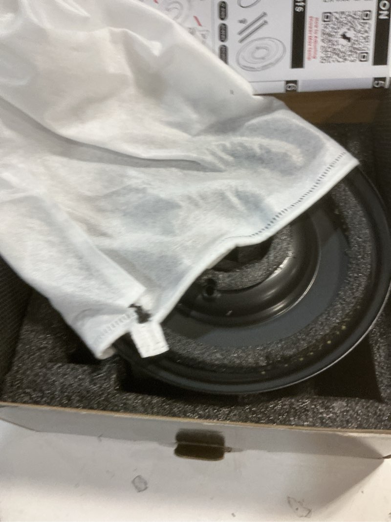 Condition photo showing New/Like New for shower trim kit replacement for 17 series, shower cover plate with handle, matte black(valve& catridge not inclued)