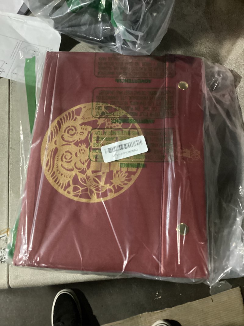 Condition photo showing Good Condition for Yellow Mountain Imports Chinese Mahjong Set - “Rouge Harmony” - with 146 Medium Tiles, Red Vinyl Case, Wind Indicator and Dice - for Chinese Style Gameplay Only [???? ????]