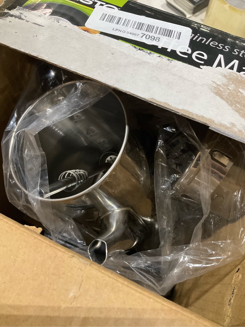 Condition photo showing Good Condition for presto 02822 6-cup stainless-steel coffee percolator 6-cups
