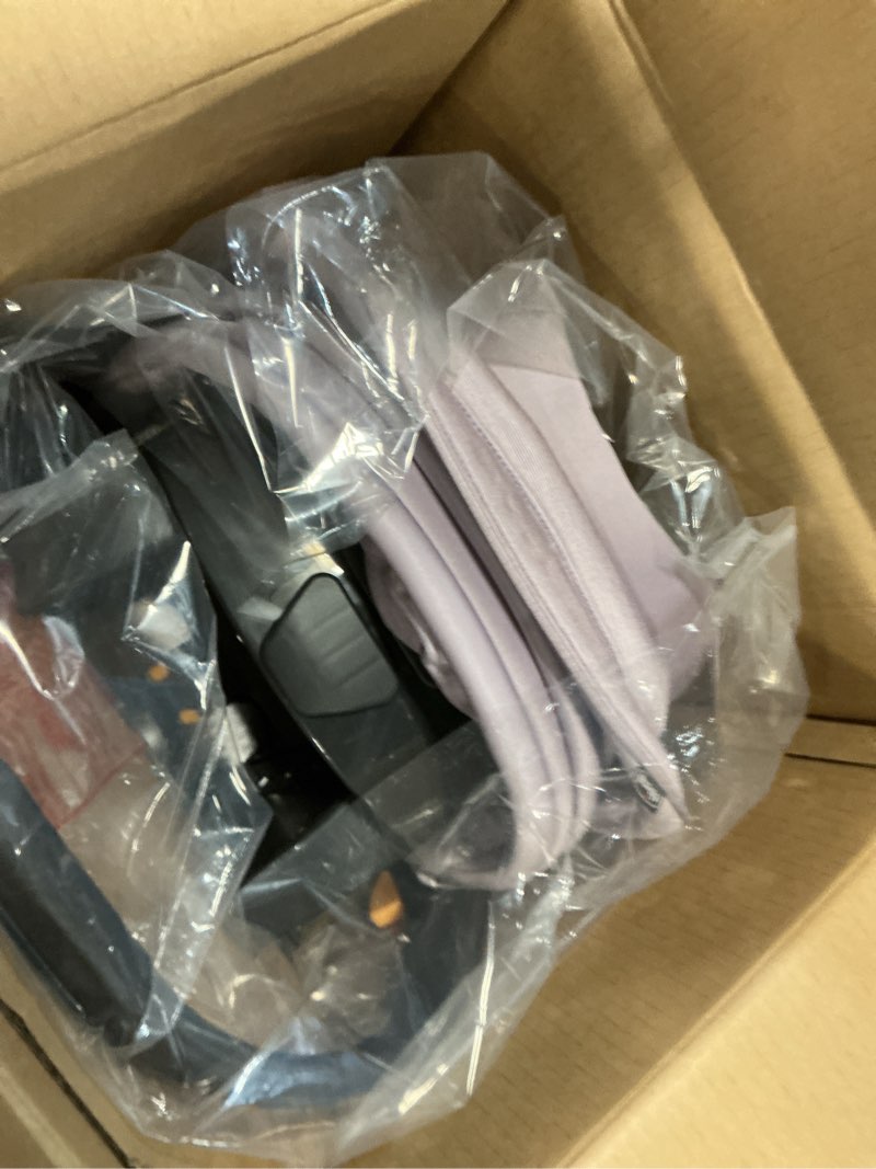 Condition photo showing Good Condition for Chicco KeyFit Max ClearTex Infant Car Seat and Base, Rear-Facing Seat for Infants 4-30 lbs., Infant Head and Body Support, Compatible with Chicco Strollers, Baby Travel Gear | Lupine/Purple Lupine/Purple KeyFit Max ClearTex