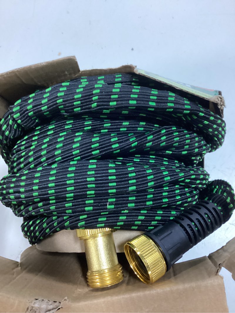 Condition photo showing Good Condition for flex-able hose flex-able xtreme hose 50ft - kink free, expandable, heavy duty, green garden hose