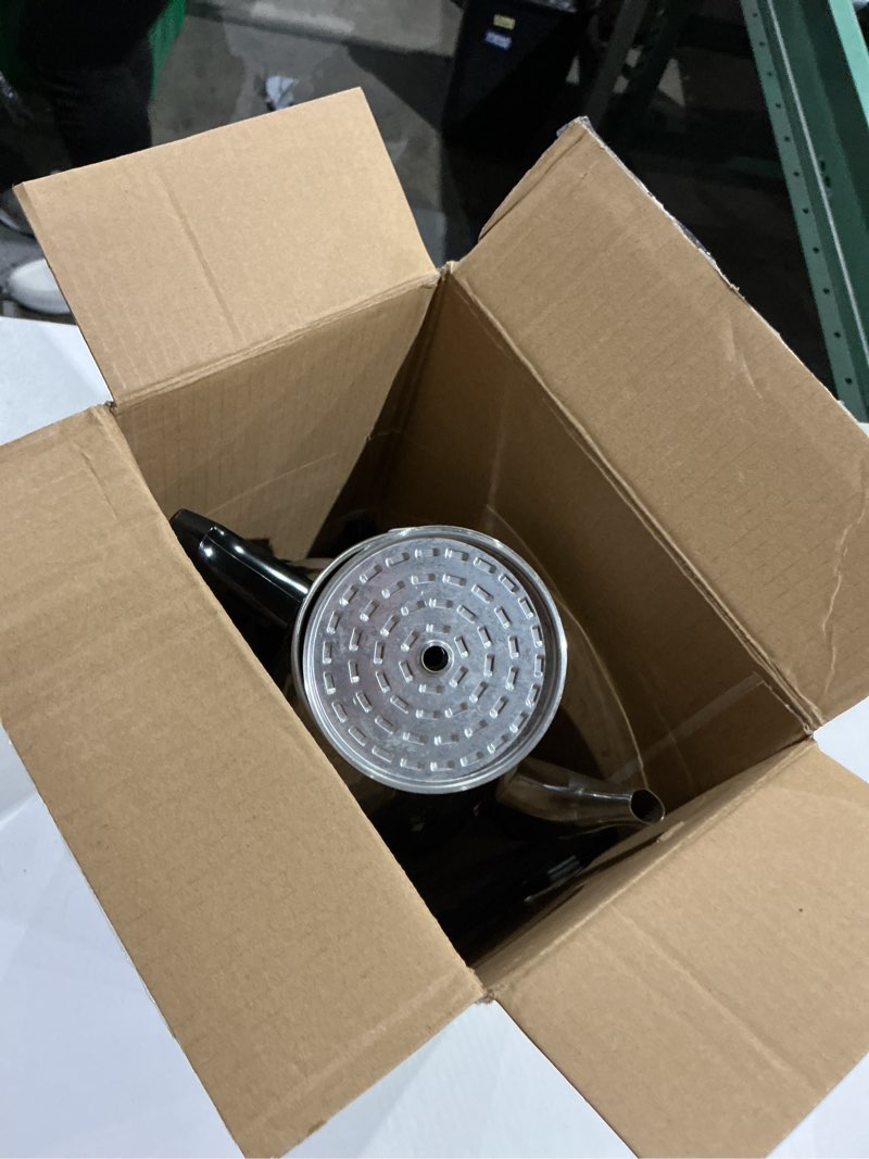 Condition photo showing As Is for presto 02811 stainless steel electric coffee percolator - 12-cups, easy-pour spout, stay-cool handle, make 2-12 cups silver 12-cups