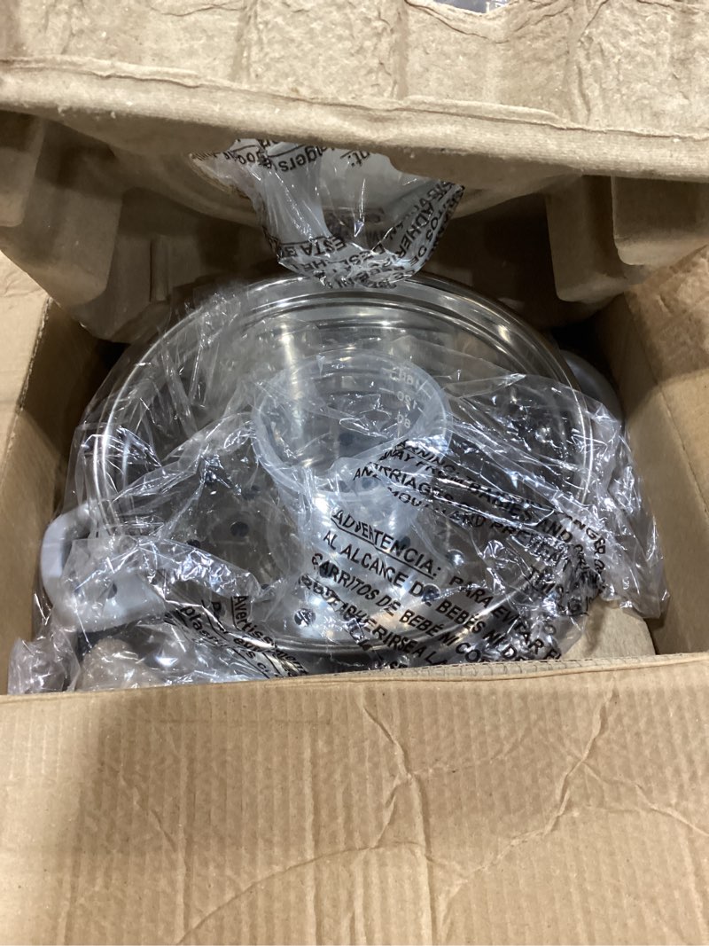 Condition photo showing New/Like New for Aroma Housewares 6-Cup (Cooked yield ) / 1.2Qt. Select Stainless Pot-Style Rice Cooker, & Food Steamer, One-Touch Operation, White