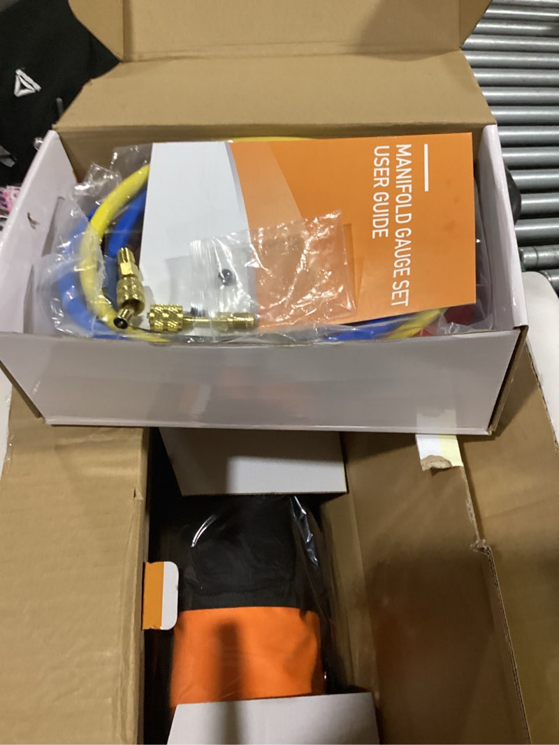 Condition photo showing Good Condition for BACOENG 3.6CFM AC Vacuum Pump and Gauge Set - Home Mini Split Vacuum Pump Kit for R410A Refrigerants - w/ R410a Mini Split Adapter & 3x5FT Hoses 3.6CFM & 3Way