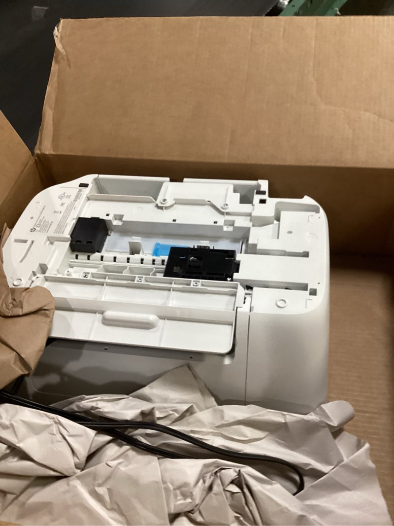 Condition photo showing As Is for hp deskjet 2827e wireless all-in-one color inkjet printer, scanner, copier, best-for-home, 3 month instant ink trial included, ai-enabled (6w7f5a)