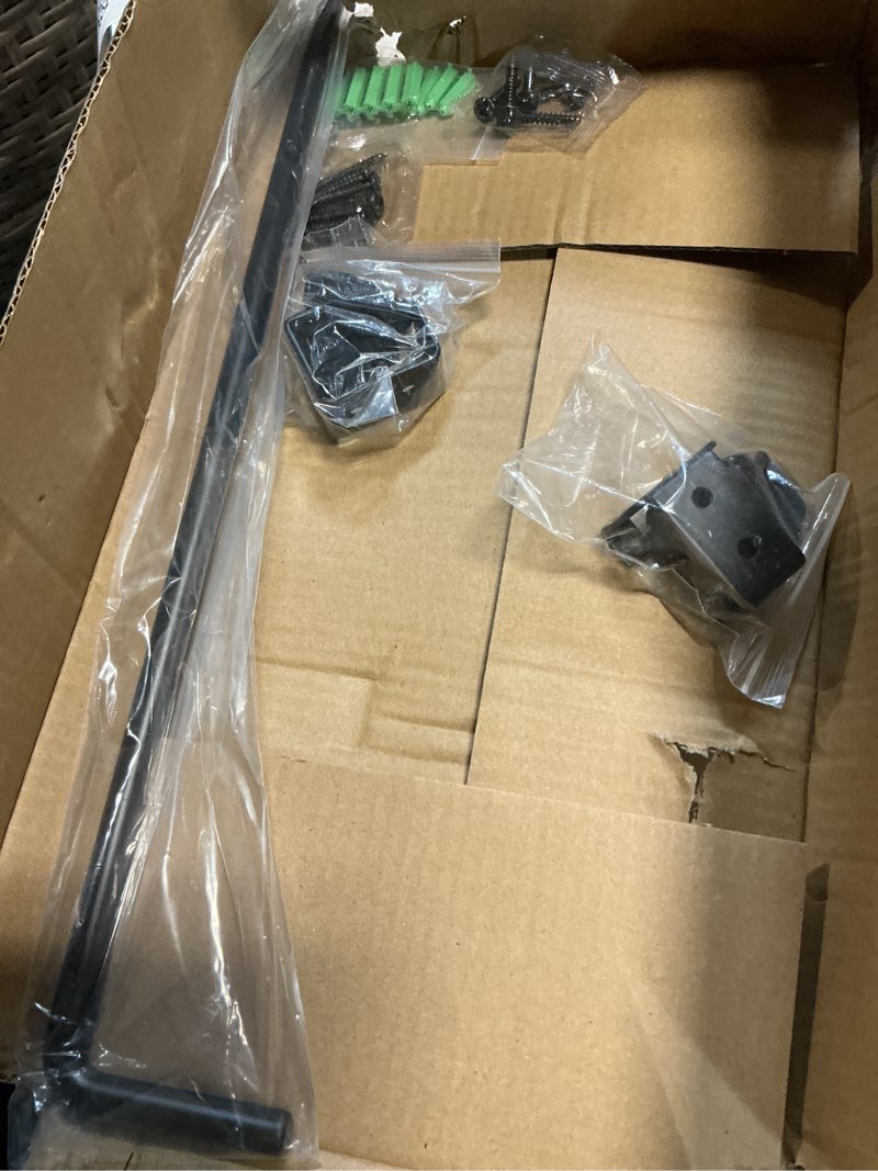 Condition photo showing Good Condition for skelang 2 pcs cane bolt, 18" heavy duty gate drop rod, steel gate ground latch for holding wooden gate open and shut