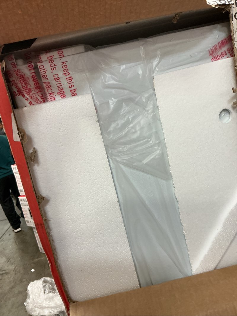 Condition photo showing Good Condition for Frigidaire 7.2 Cu. ft. Retro Top Freezer Refrigerator in White with Chrome