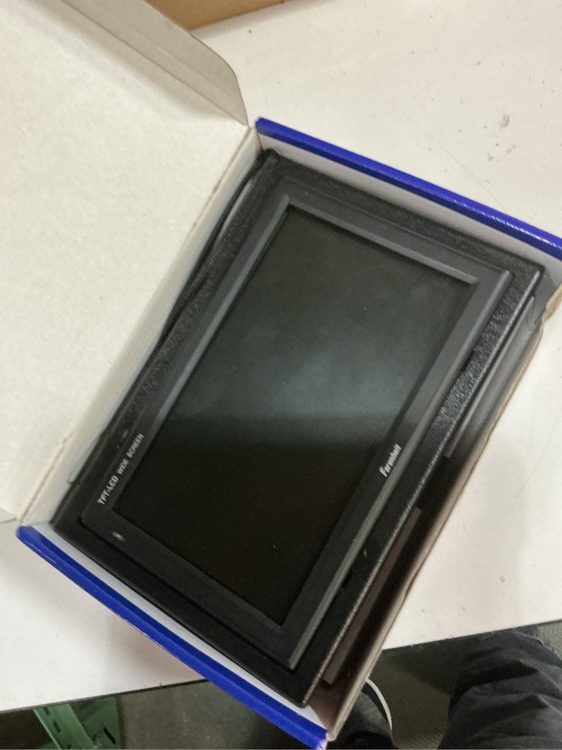 Condition photo showing Good Condition for 7 inch tft-lcd car monitor 2 video input car rearview headrest monitor dvd vcr monitor with remote and stand & support rotating the screen 800 * 480rgb 8pin connect