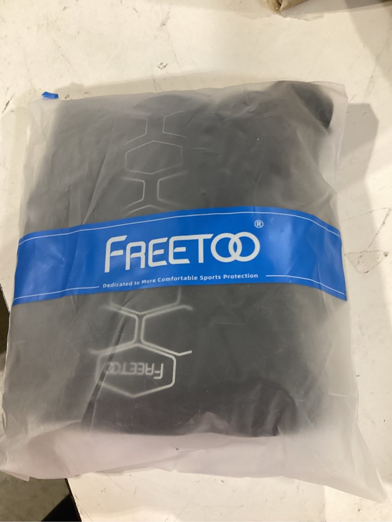 Condition photo showing As Is for freetoo back brace for lower back pain relief with pulley system,lumbar support belt for men & women with lumbar pad, ergonomic design and soft breathable 3d knit material,for herniated disc,sciatica high support medium (waist: 33.4?40.5 inch)