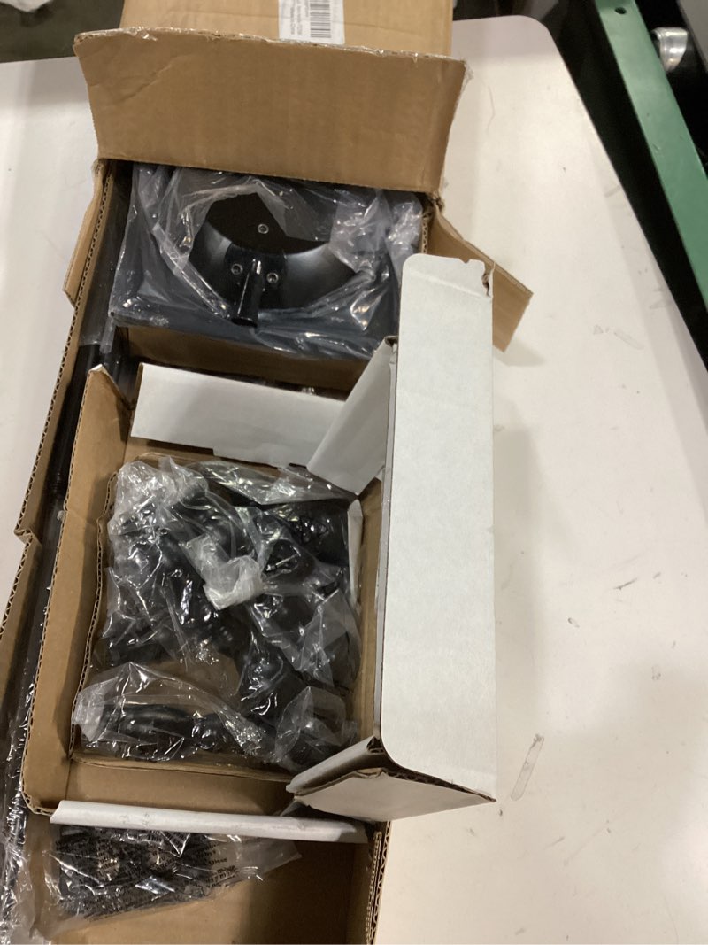 Condition photo showing Good Condition for Lichamp Fireplace Tools Set, 5-Pieces Indoor Outdoor Sturdy Fire Place Poker Sets with Retro Handle, FTS25BK