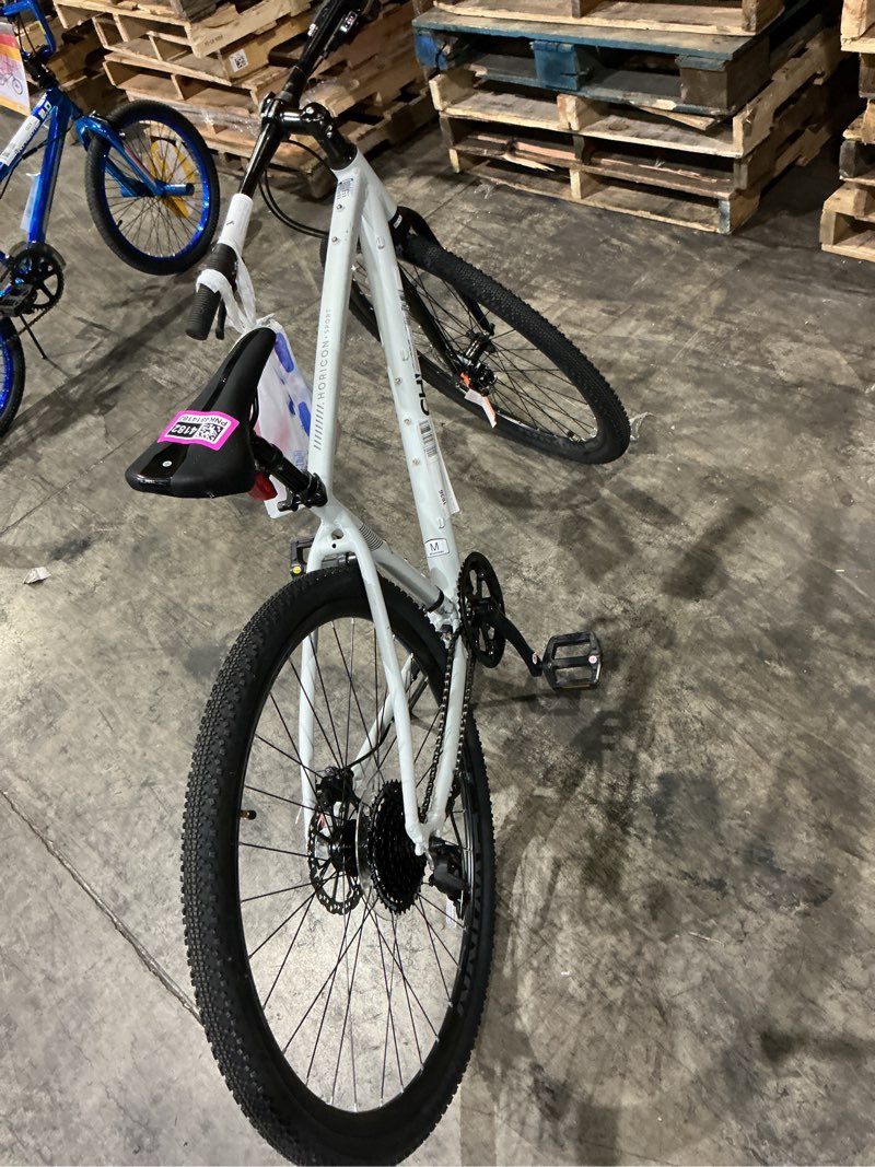 Condition photo showing As Is for schwinn horicon sport adult unisex 700c gravel bike, gray bicycle