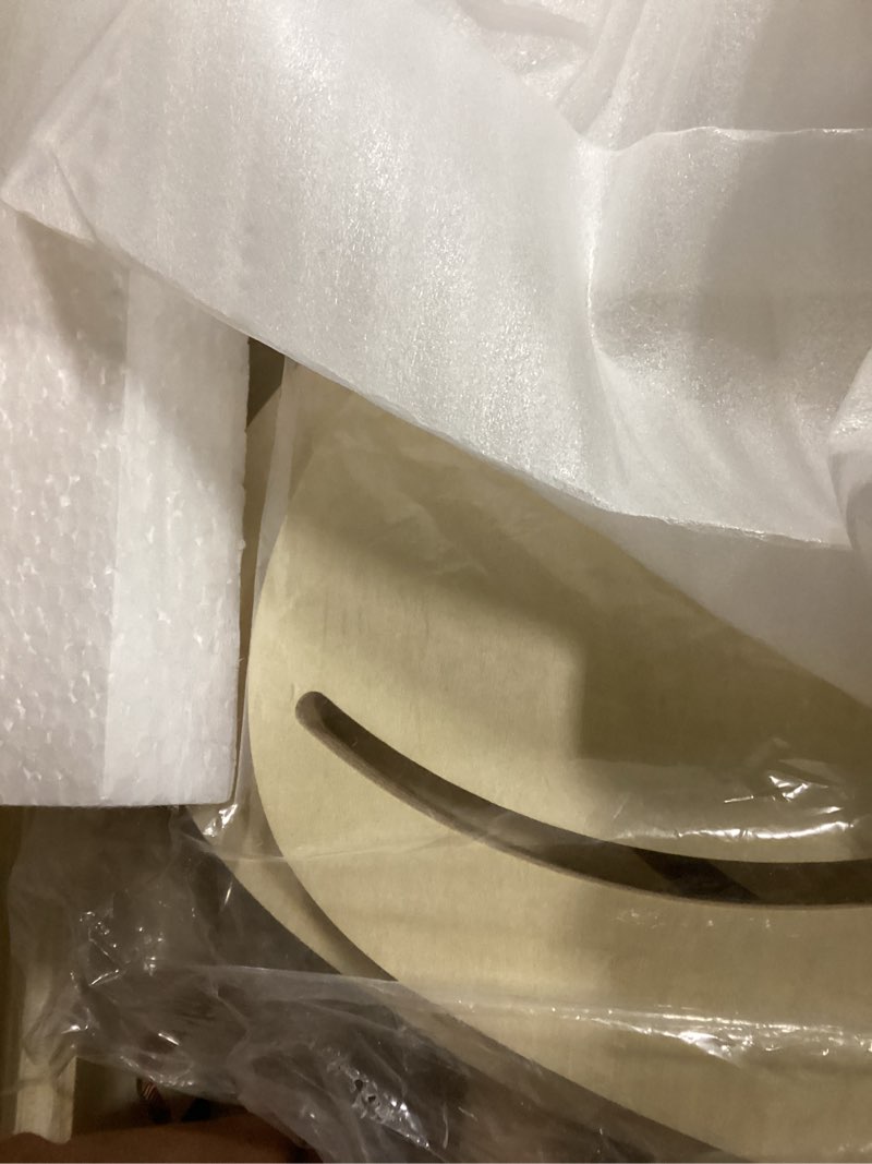 Condition photo showing Good Condition for Pikler Triangle Set with Cushion, Arch and Slide, Toddler Climbing Toys Indoor Playground, Montessori Climbing Set, Indoor Jungle Gym, Wooden Pickler-3 Piece Climbing Gym for Kids 1.5-6yr Large-with cushion