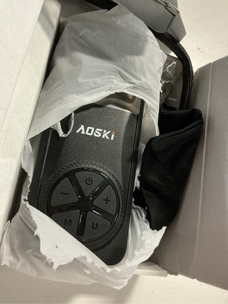 Condition photo showing Good Condition for tire inflator portable air compressor: 150psi rechargeable air pump with digital pressure gauge, led light and auto shut-off - fast inflation for car, motorcycle, bike, and ball - black