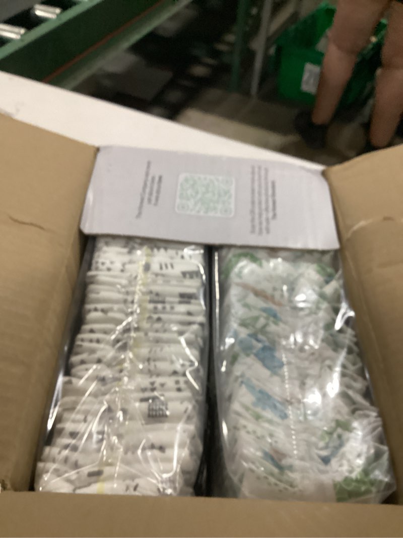 Condition photo showing Good Condition for the honest company comfort dry disposable daytime diapers for sensitive skin, hypoallergenic, fragrance-free, turtle time + pattern play, club box size 2 (12-18 lbs), 72 count size 2 (72 count) turtle time + pattern play