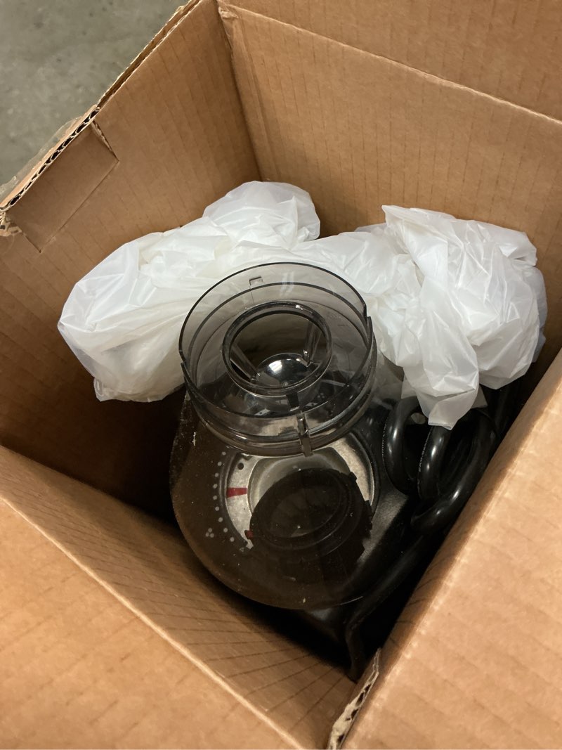 Condition photo showing As Is for Baratza Encore ESP Coffee Grinder ZCG495BLK, Black 14.5cm x 14.5cm x 33.5cm Black