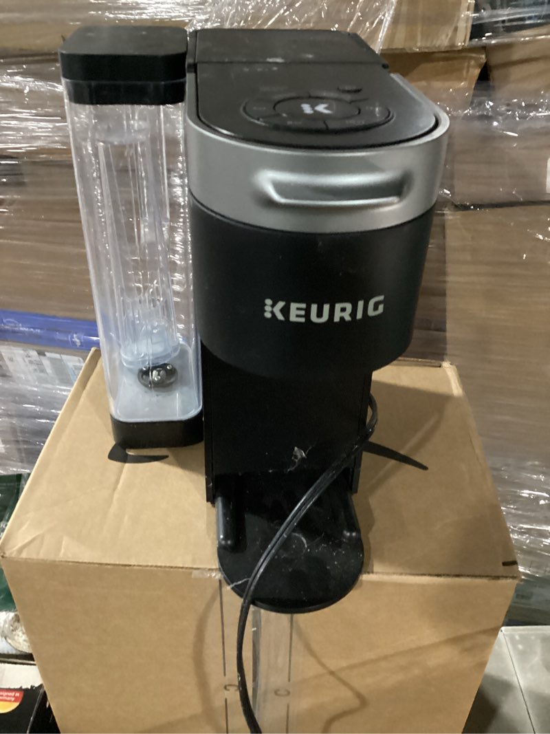 Condition photo showing Good Condition for keurig k-supreme single serve k-cup pod coffee maker, multistream technology, 4 brew sizes, 66oz dual-position removable reservoir, black black coffee maker