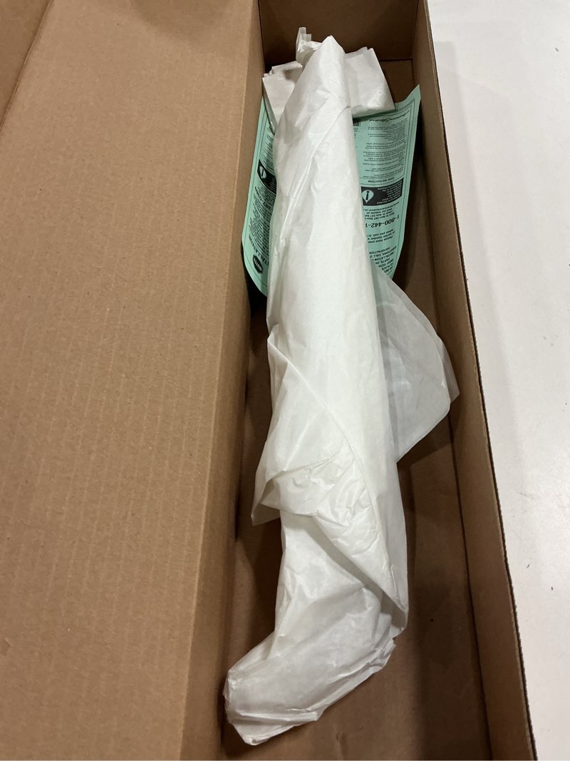 Condition photo showing Good Condition for American Standard 1660118.295 18 inch Wall Mount Shower Head Arm and Round Escutcheon, Brushed Nickel, 0.5