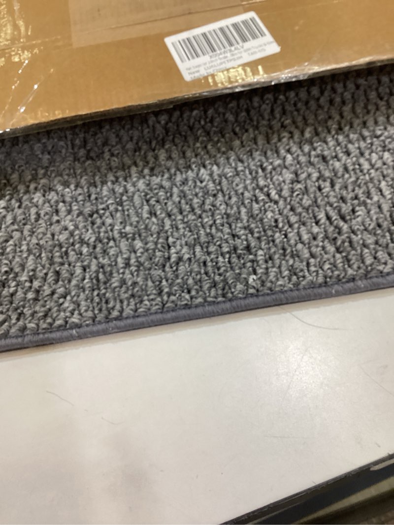 Condition photo showing Good Condition for pet ramp steps for dogs get in & out of car, portable dog ramp for 2 inch trailer hitch, stainless steel with anti-slip pad for medium large & senior pets, supports 200lbs for suvs trucks & vans