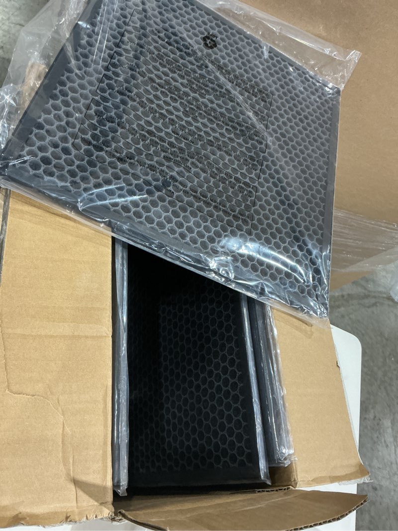 Condition photo showing Good Condition for fellowes aeramax professional 3/8\" carbon filter with prefilter aeramax professional 3/3s/4/4s hepa air purifiers, pack of 4