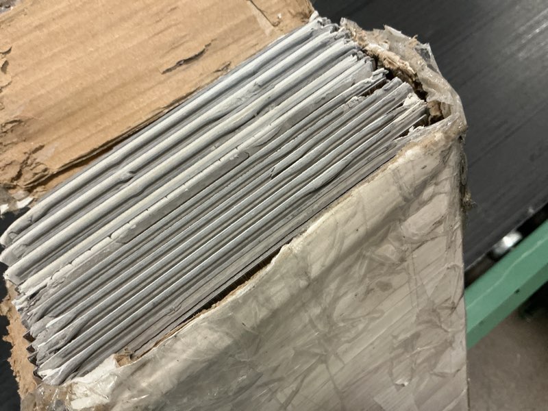 Condition photo showing As Is for daltile adventuro 6" x 48" 4.5 mm 12 mil rigid click luxury vinyl flooring (16 pc per carton) (32.15 sqft per carton) 6" x 48" arc