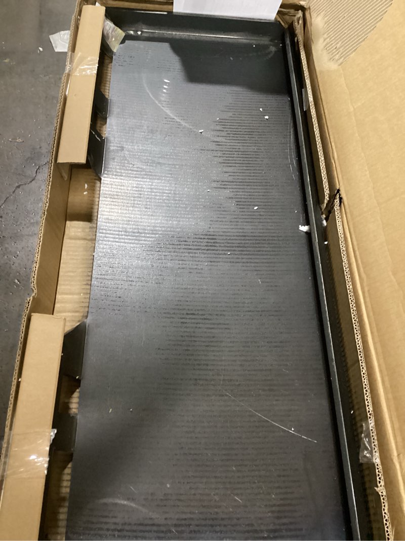 Condition photo showing As Is for yitamotor 3/8" skid steer attachment plate universal quick attach mount plate compatible with kubota, bobcat skid steers and tractors 3/8 inch