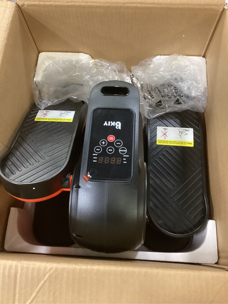 Condition photo showing Good Condition for Under Desk Elliptical Machine, Electric Under-Desk Elliptical for Seniors - Mini Elliptical Exercise Equipment for Home with 12-Speed Touch Screen, Remote Control & Reversible Motion White