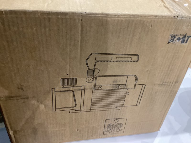 Condition photo showing New/Like New for PB Motor Tech Vacuum Pump & Gauge Set - 4.5 CFM Pump w/Aluminum Manifold Gauge, Quick Couplers, 410 Adapter, Can Tap Tool & Carrying Tote, for R134A, R410A, R22, R404A Refrigerants & A/C Maintenance