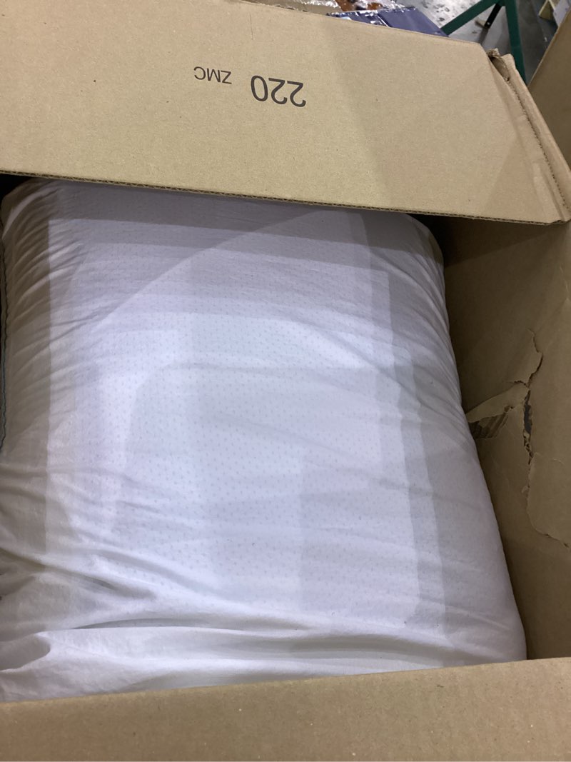 Condition photo showing As Is for Tempur-Pedic TEMPUR-Cloud Dual Cooling Pillow, Queen, White White Queen