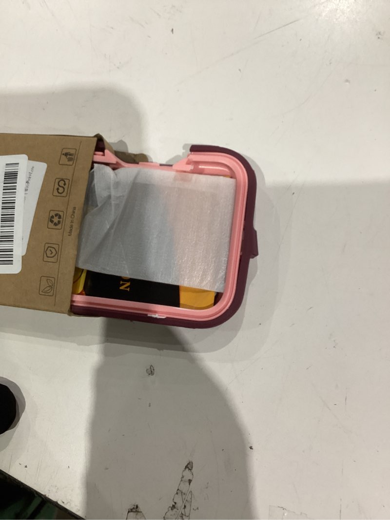 Condition photo showing As Is for for iPhone 17 Pro Max Case (6.9"), with 2 Tempered Glass Screen Protector + 2 Camera Lens Protector [Military-Grade Drop Protection] Shockproof Tough Durable 6.9 Inch? WinePink+Lens iPhone 17 Pro Max-WinePink iPhone 17 Pro Max