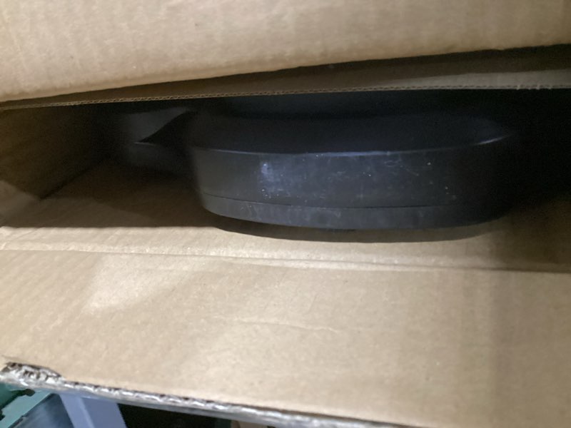 Condition photo showing As Is for Music Boxing Machine with Gloves for Adults Boxing Machine Wall Mounted Music, Smart Connection Boxing Equipment for Home and Gym, Training Machine with Electronic Wall Mounted Black