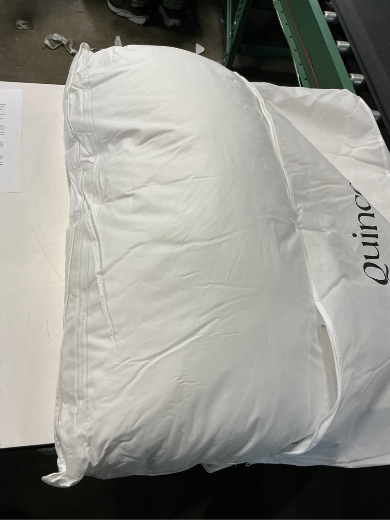 Condition photo showing Good Condition for premium down alternative pillow, king, soft/medium