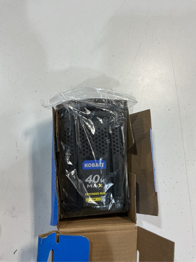 Condition photo showing Good Condition for kobalt 40-volt 4-amps 4.0ah rechargeable lithium ion (li-ion) cordless power equipment battery