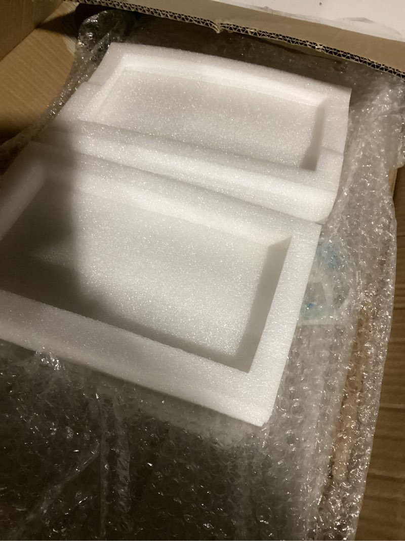 Condition photo showing Good Condition for Acrylic Shelves for IKEA Cabinets - 8mm Thick Clear Acrylic Plant Shelf for Greenhouse Cabinet, Compatible with IKEA Milsbo Tall Greenhouse Cabinet - 3 Pack Corner Shelves Set