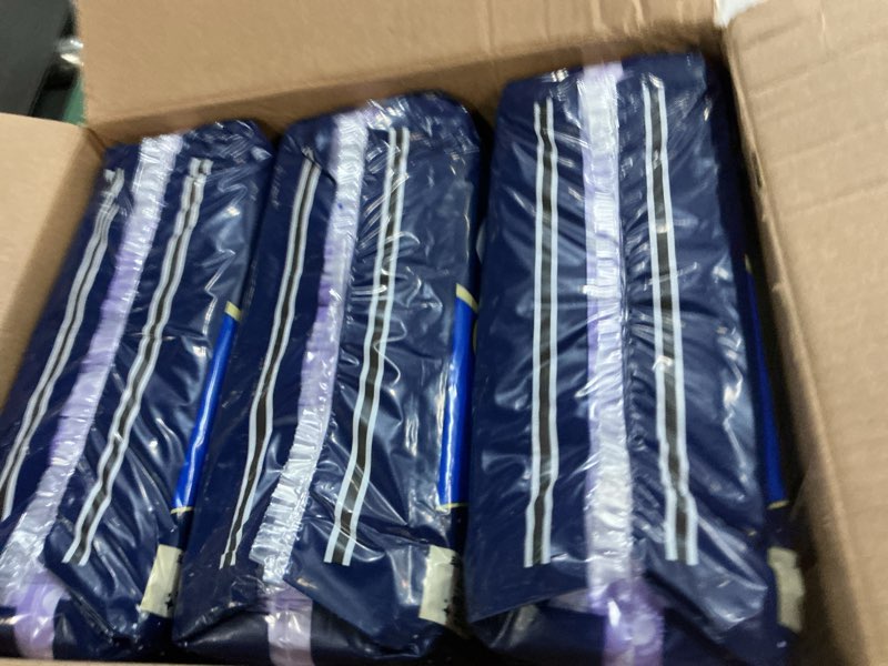 Condition photo showing New/Like New for Always Maxi Overnight Pads with Wings, Size 5, Extra Heavy Overnight, Unscented, 72 Count Size 5 72.0