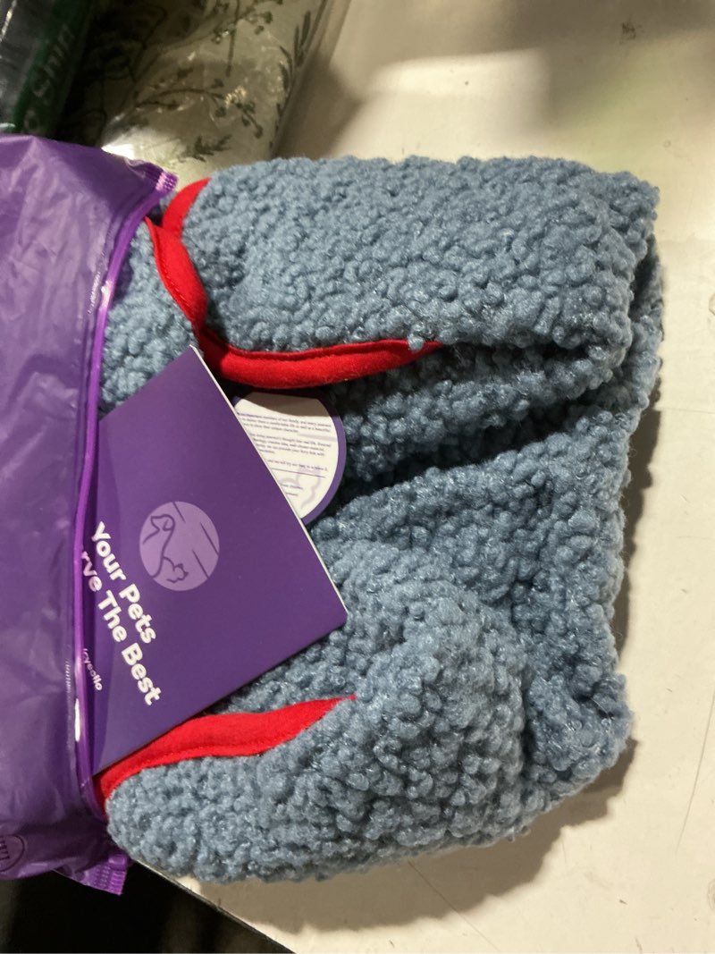 Condition photo showing Good Condition for cyeollo Sherpa Dog Coat Turtleneck Reversible Fleece Vest Sweater Thick Pet Clothes for Cold Weather Winter Jacket Warm Dog Coats for Medium Large Dogs, Pink XXL XX-Large (38-65lbs) 1# Pink